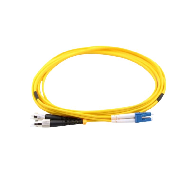 Fiber Optic Patch Cord Duplex FC UPC to LC UPC